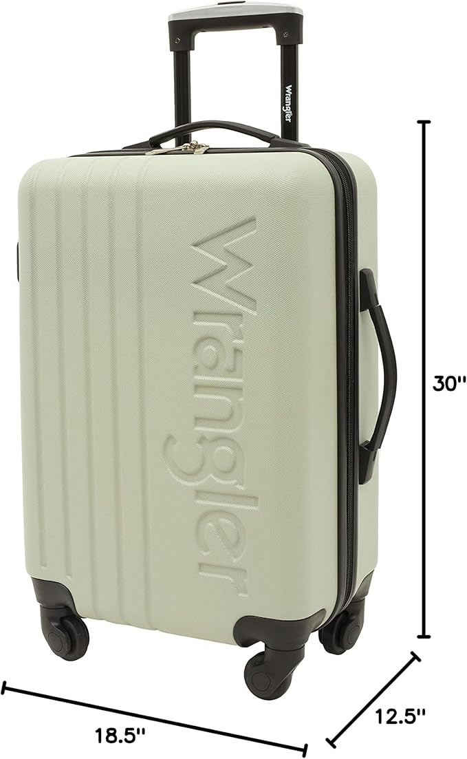 Wrangler Quest Luggage Set, Pelican, 2 Piece Set (30"/22")