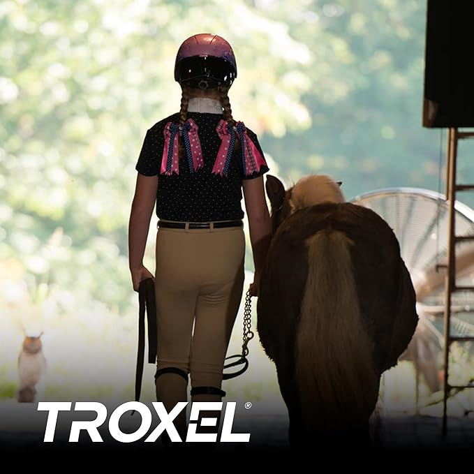 Troxel Spirit Full Coverage Horse Riding Helmet, Low-Profile Adjustable Design, Safety Horseback Riding Gear