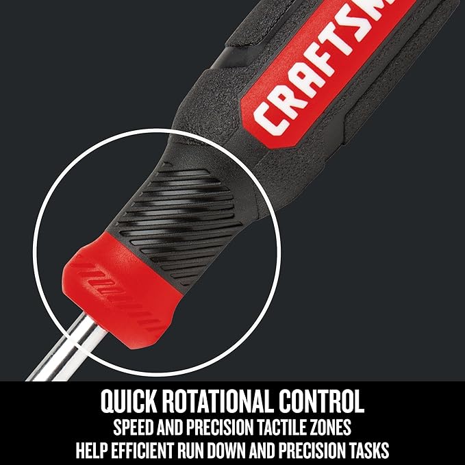 CRAFTSMAN バイマテリアルドライバーアソートマスターセット 12個 (CMHT65301)