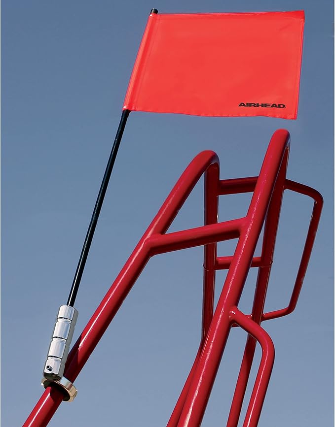 Airhead Kwik Tek FWT-1 Wakeboard Tower Flag Holder - Mounts to Most Wakeboard Towers - Enhanced Visibility and Safety for Watersports
