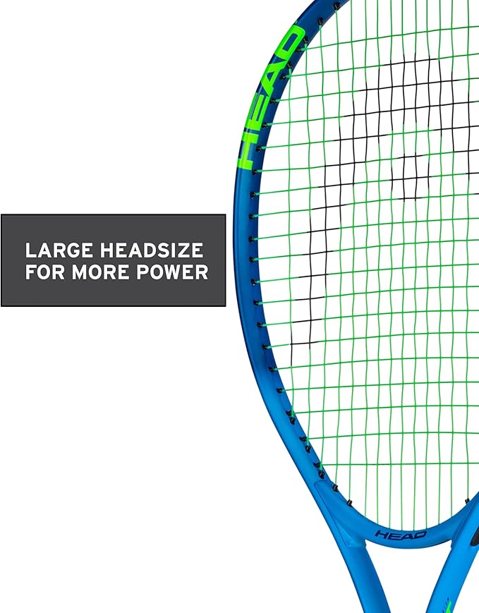 HEAD Ti.コンクエスト テニスラケット – ナノチタンテクノロジー、オーバーサイズヘッド、軽量Oビーム構造、ストリング張り上げ済み初心者・レクリエーションテニスラケット