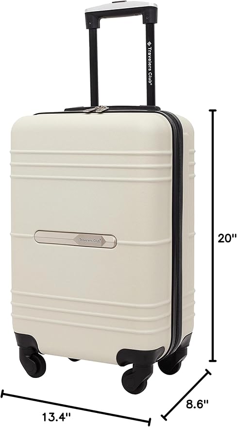 Travelers Club 22インチ リッチモンド スピナー 機内持ち込み手荷物、骨