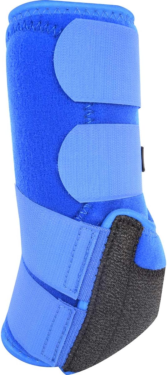 Classic Equine Legacy2 Support Boots, Front (Blue, Small)