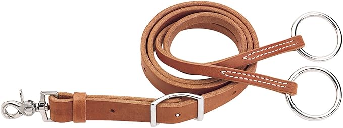 Weaver Leather Leather Training Fork, Girth Attachment Russet, 1" x 28"