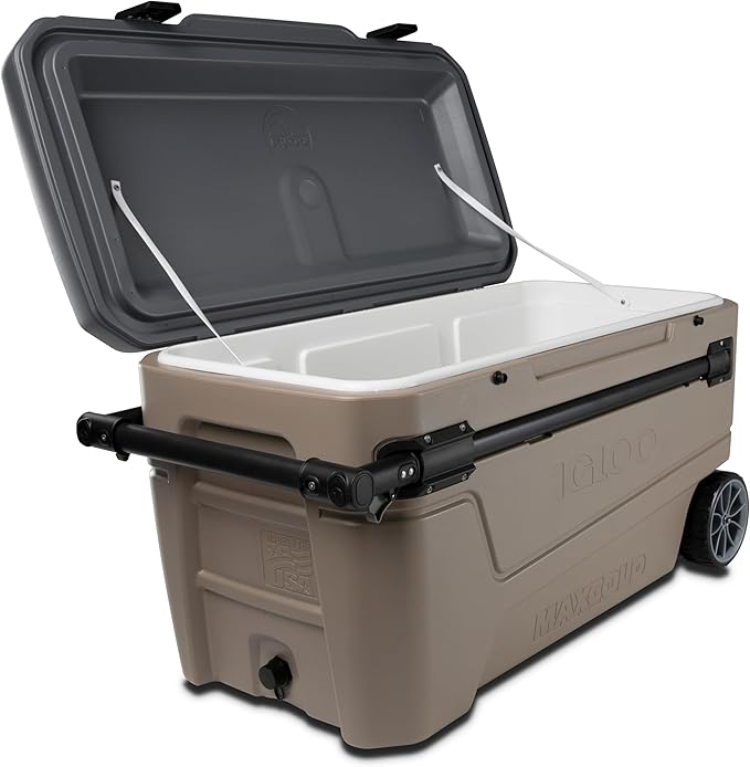 Igloo Maxcold Glide 110Qt ホイールクーラー | 保冷ハードシェルアイスチェスト