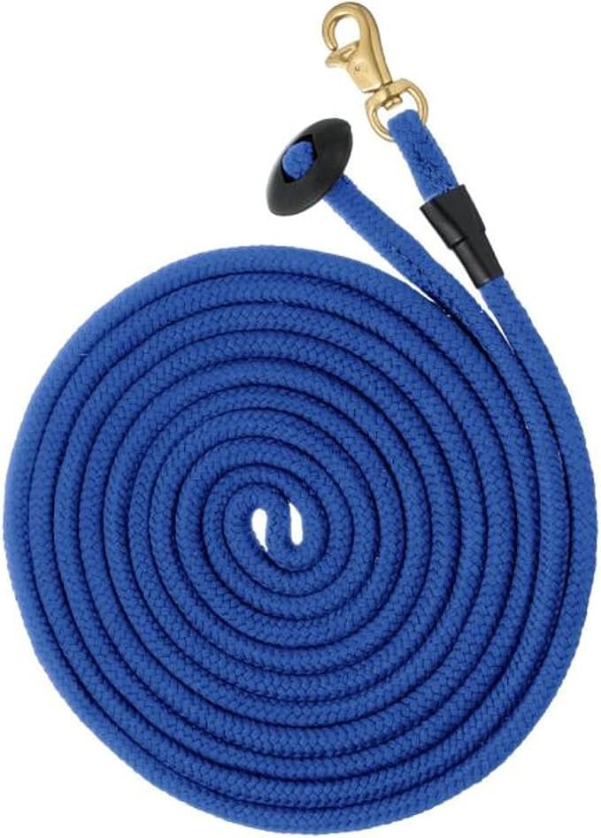 Tough 1 Rolled Cotton Lunge Line with Solid Brass Snap