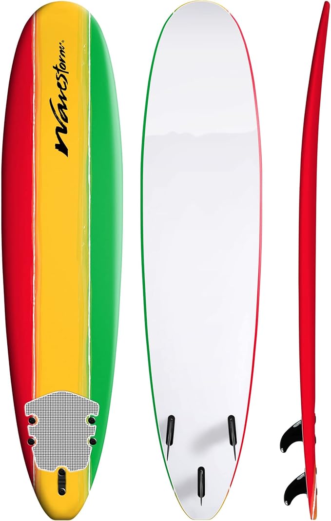 Wavestorm - Classic Soft Top Foam 8ft Surfboard