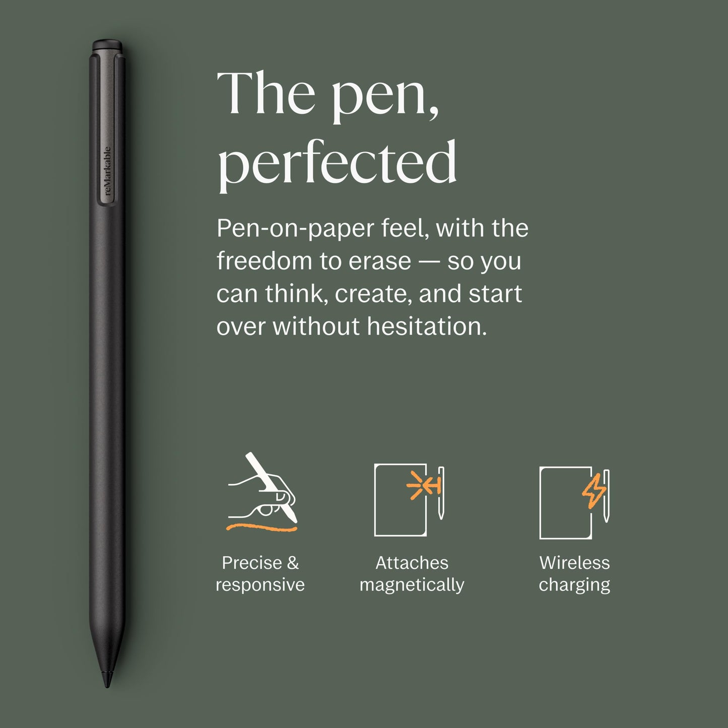 reMarkable Paper Pro Bundle – Includes 11.8” reMarkable Paper Tablet, and Marker Plus Pen with Eraser