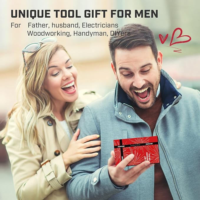 IRONCUBE Magnetic Hex Screwdriver Set: 6 in 1 Multi Bit Drive Set with Interchangeable Ratchet Handle - Portable Repair Tool Kit for DIY Bicycle Furniture - Stocking Stuffers with Gift Box