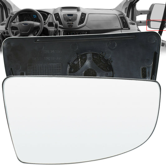 1 Pair Lower Door Wing Mirror Glass Left Right For Ford Transit MK8 2014 2020
