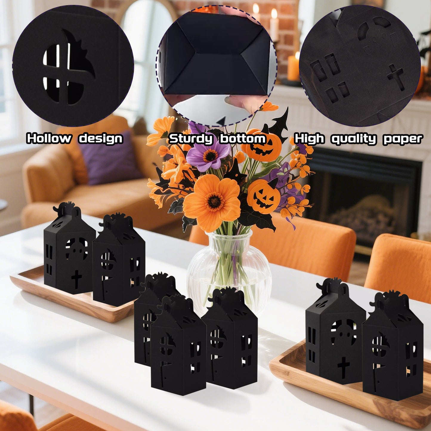 20Pcs Halloween Candy Boxes