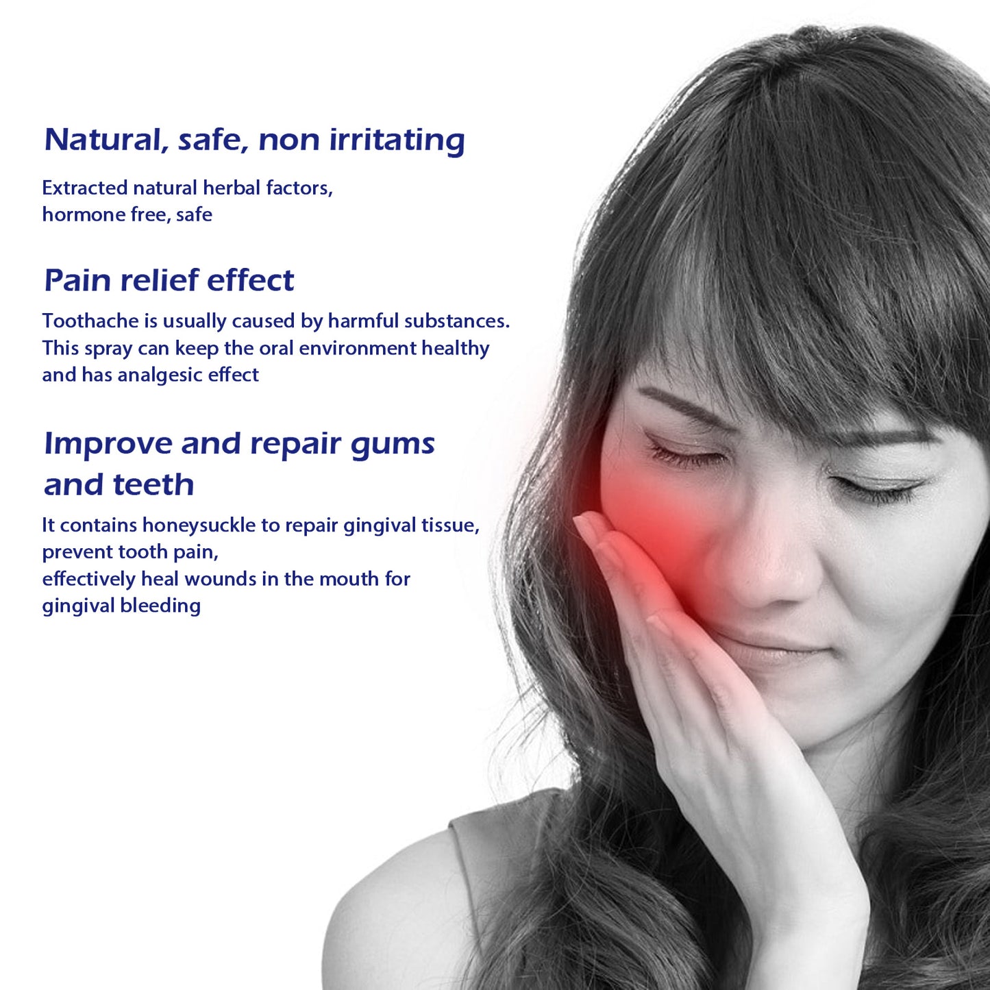 Caring For Teeth And Oral Care Spray