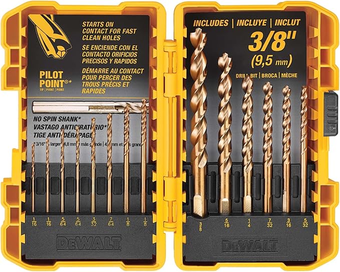DEWALT Screwdriver Bit Set, Impact Driver and Drill Bit Set, 100-Piece (DWA2FTS100)