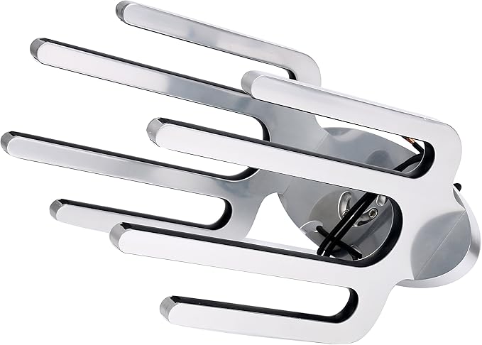 Amarine Made Oval Angle Mount Wakeboard Tower Rack Anodized Kneeboard Tower Rack Boat Holder-Fits Clamp Tubing Sizes 1-1/2",1-3/4",2",2-1/8", 2-1/4"