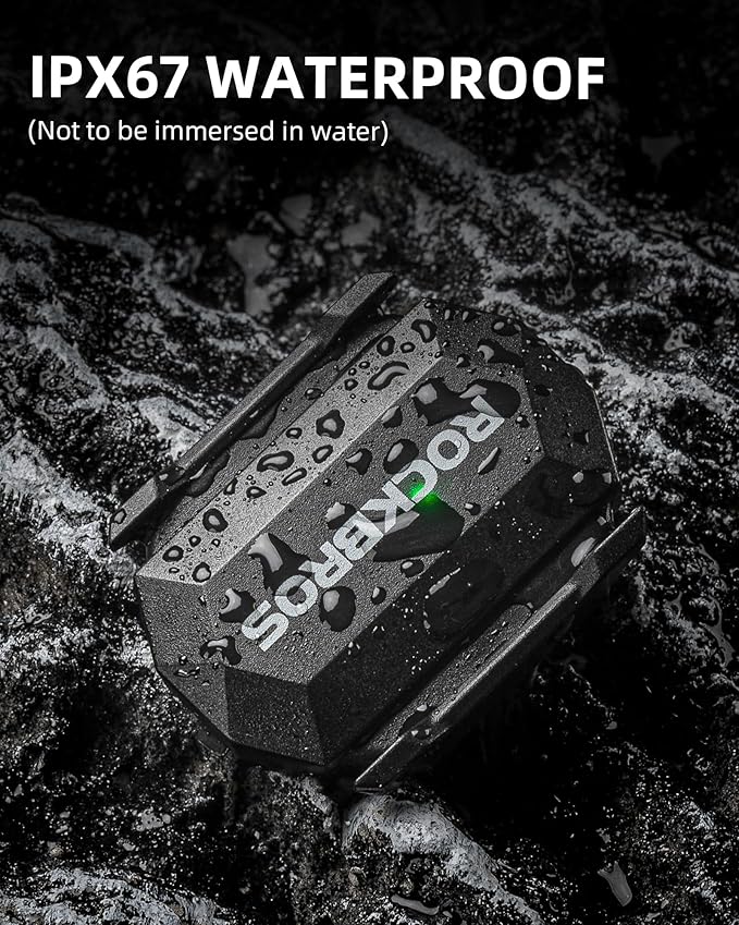 ROCKBROS Bike Computer Wireless Cycling Computers ANT+ Bluetooth Bike Speedometer Odometer Bicycle Computer with Speed Cadence Sensor for Riding Cycling Waterproof 2.9inch LCD Screen