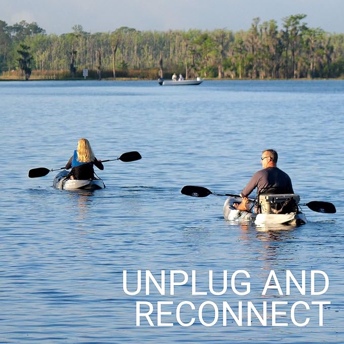 BKC UH-KC271 Two-Wheeled Cart for Kayaks, Stand Up Paddle Boards, Canoes - Easy Overland Transport at The Lake, Beach, or Reservoir