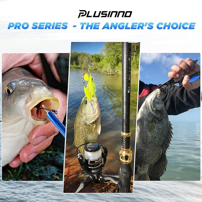 PLUSINNO 釣り用バックパック 釣り竿とリールコンボ タックルボックス 防水タックルバックパック 釣り道具収納用 竿ホルダー付き 男性向け釣りギフト 釣りツールキット付き