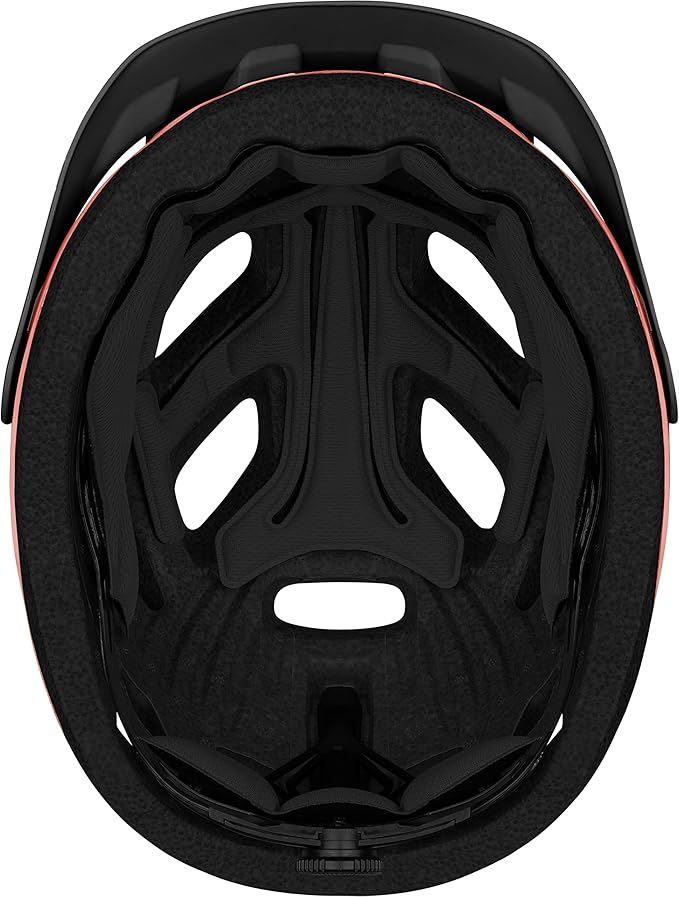 Retrospec Lennon Adult Bike Helmet with LED Safety Light Adjustable Dial & Removable Visor - Adjustable Bicycle Cycling Helmet for Men & Women