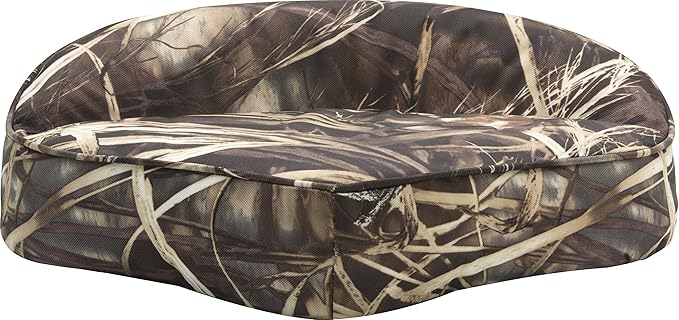 Attwood 98505CA Casting Fishing Boat Seat, Camouflage Vinyl Finish