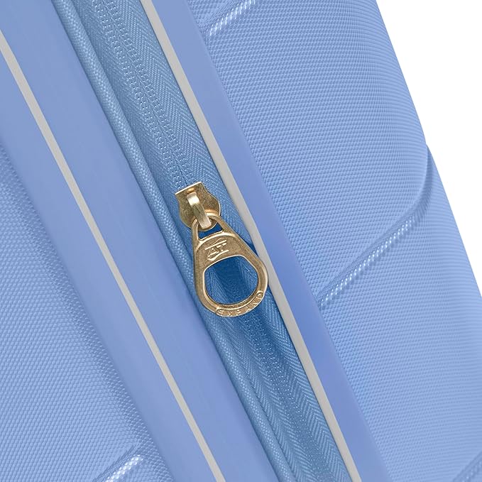アメリカンツーリスター Stratum 2.0 拡張可能 ハードサイド荷物 スピナーホイール付き、コーンフラワーブルー、機内持ち込み