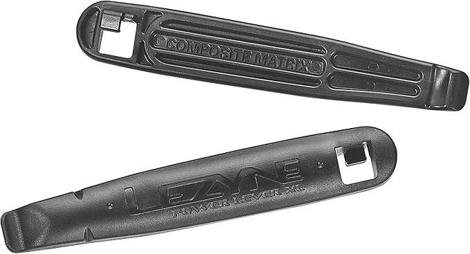 LEZYNE Power Lever XL Bicycle Tire Levers, Fiber Reinforced, Extra Long, Wide Handle, Bike Tire Levers