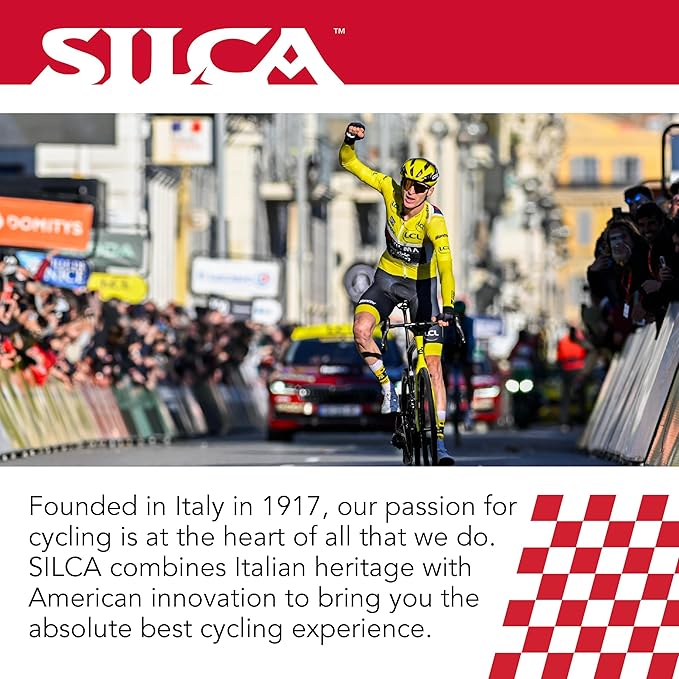 SILCA Mattone Grande | Bicycle Seat Bag Secured by BOA Capture System | YKK Waterproof Zipper | 77 Cubic Centimeters of Storage Space | Bike Saddle Bag