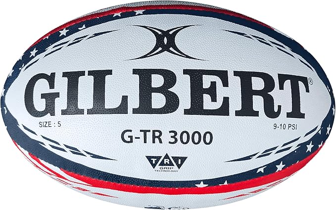 Gilbert G-TR3000 Stars & Stripes Rugby Training Ball