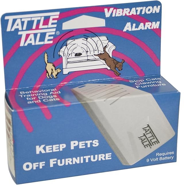 Tattle Tale Pet Training Vibration Alarm Title