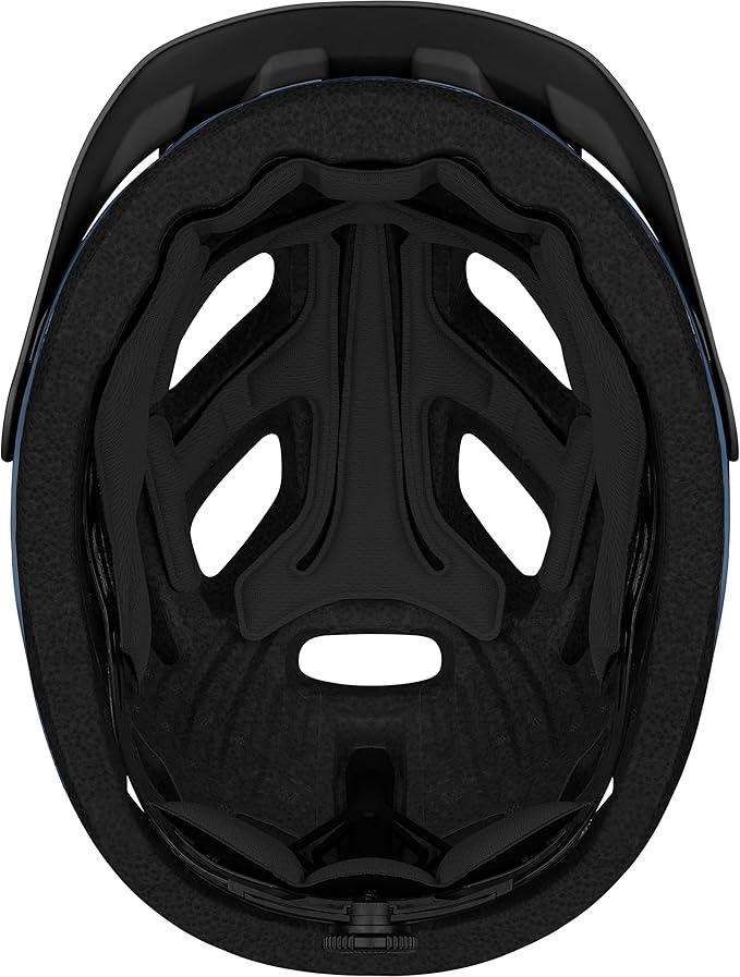 Retrospec Lennon Adult Bike Helmet with LED Safety Light Adjustable Dial & Removable Visor - Adjustable Bicycle Cycling Helmet for Men & Women