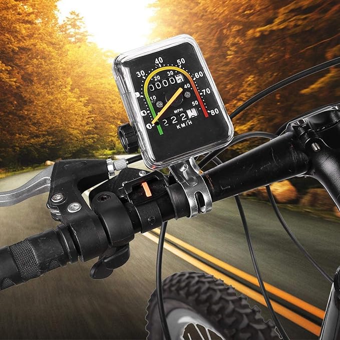 WNSC Multifunction Bike Speedometer, Mechanical Odometer, Bike Computer for Mountain Bike for Road Bike