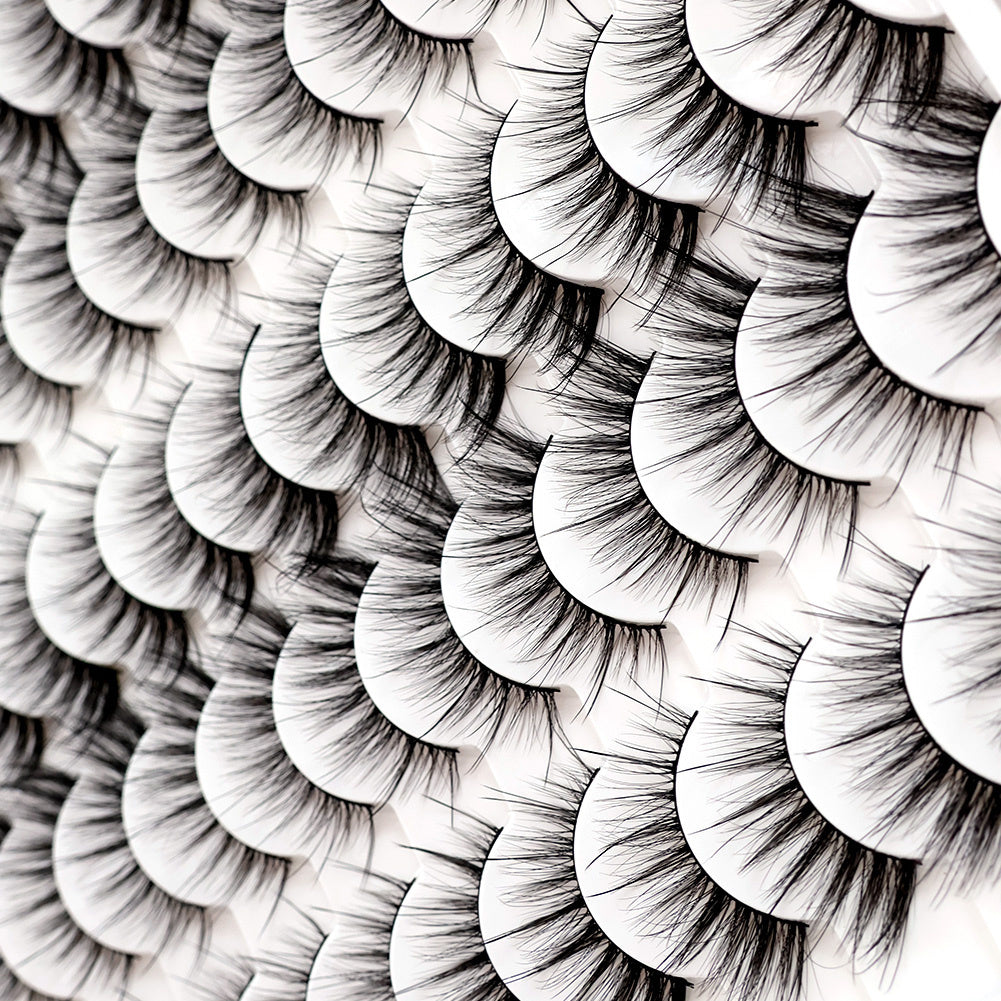 3D False Eyelashes Are Multi-layered, Realistic, Soft And Comfortable