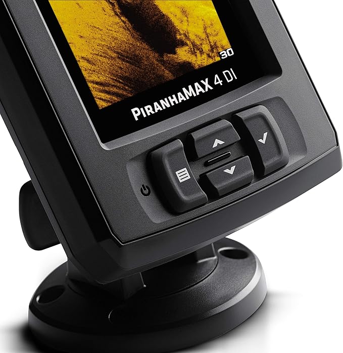 ハミンバード PiranhaMAX 4 魚群探知機、ダウンイメージング