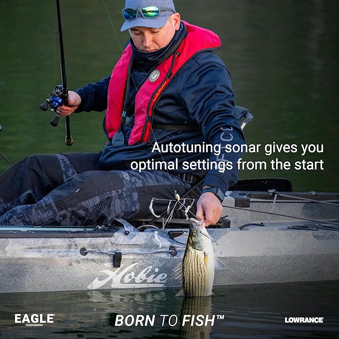 Lowrance Eagle 4", 5", 7" and 9" Fish Finders with IPS Screen