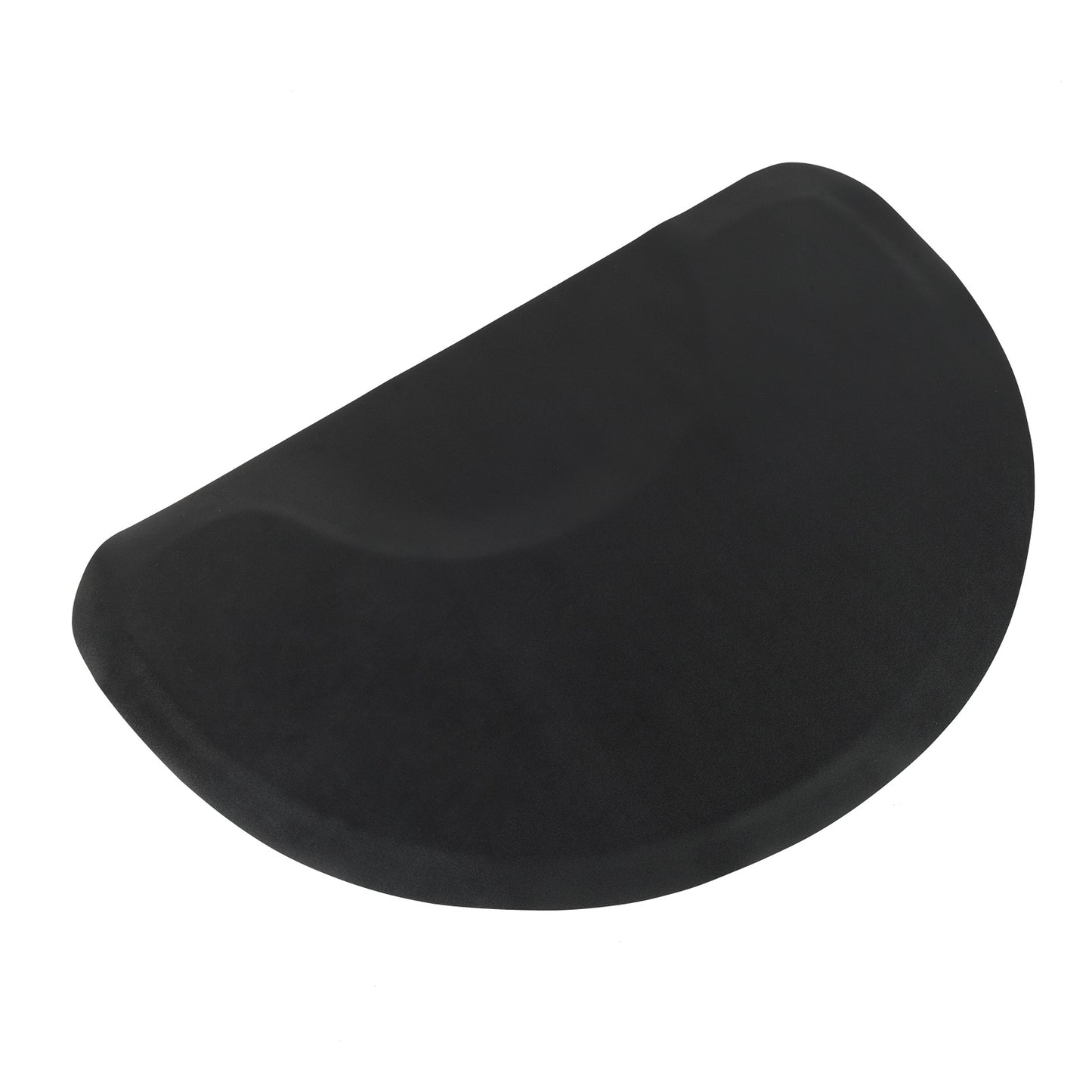 Outer Circle, Inner Circle, 3ft X4.5ft X1-2in, PVC NBR, Black Salon Mat