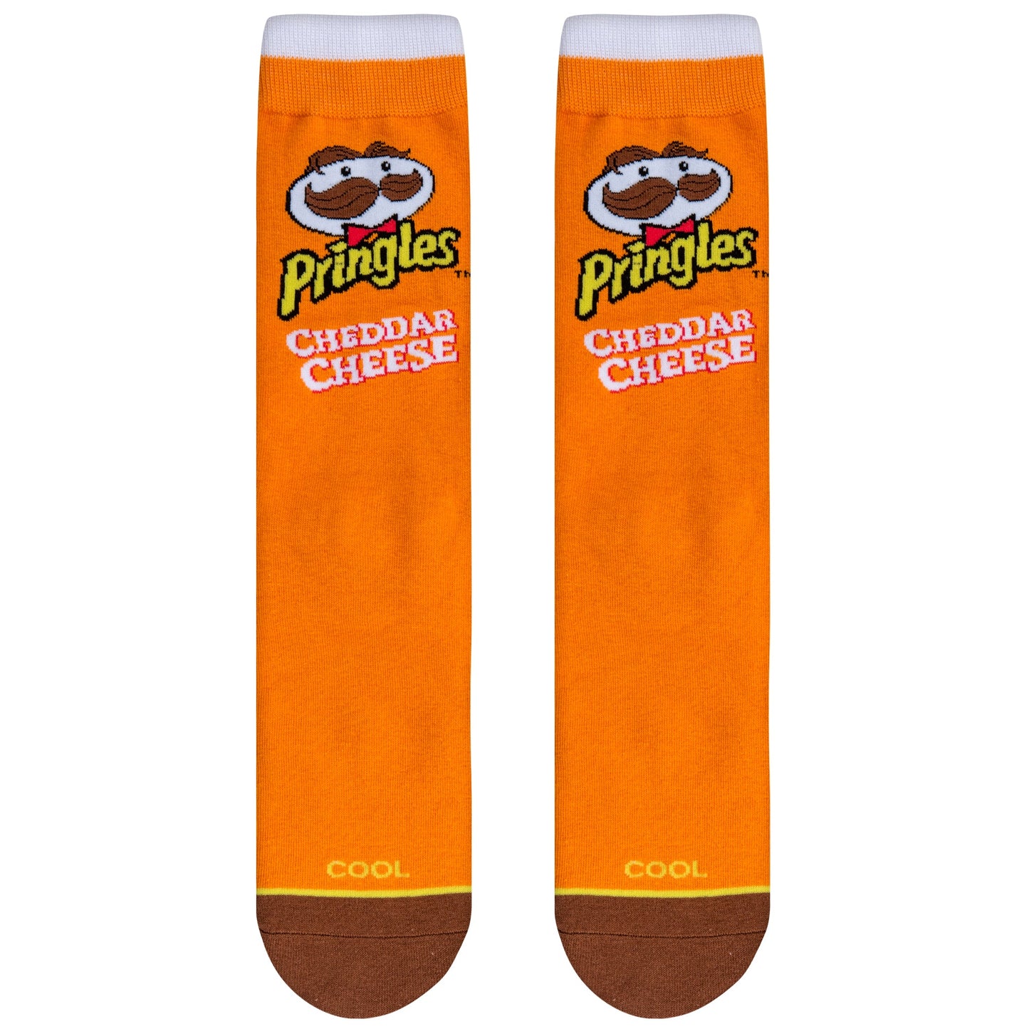 Men's Odd Sox Pringles Cheddar Cheese Crew Socks