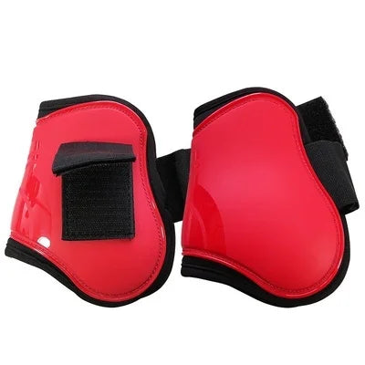 Equestrian supplies Horse shin guards Front Hind Leg Boots Horse Leggings Equine Leg Guard Horse Tendon Protection hoof guards