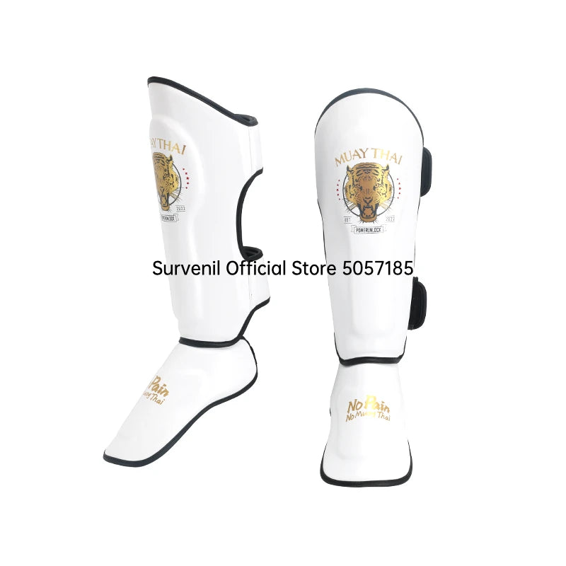 Shin Guards Kickboxing Muay Thai Leg Instep Protection Pads Men MMA Kicking Sparring BJJ Karate Boxing Taekwondo Training Gear