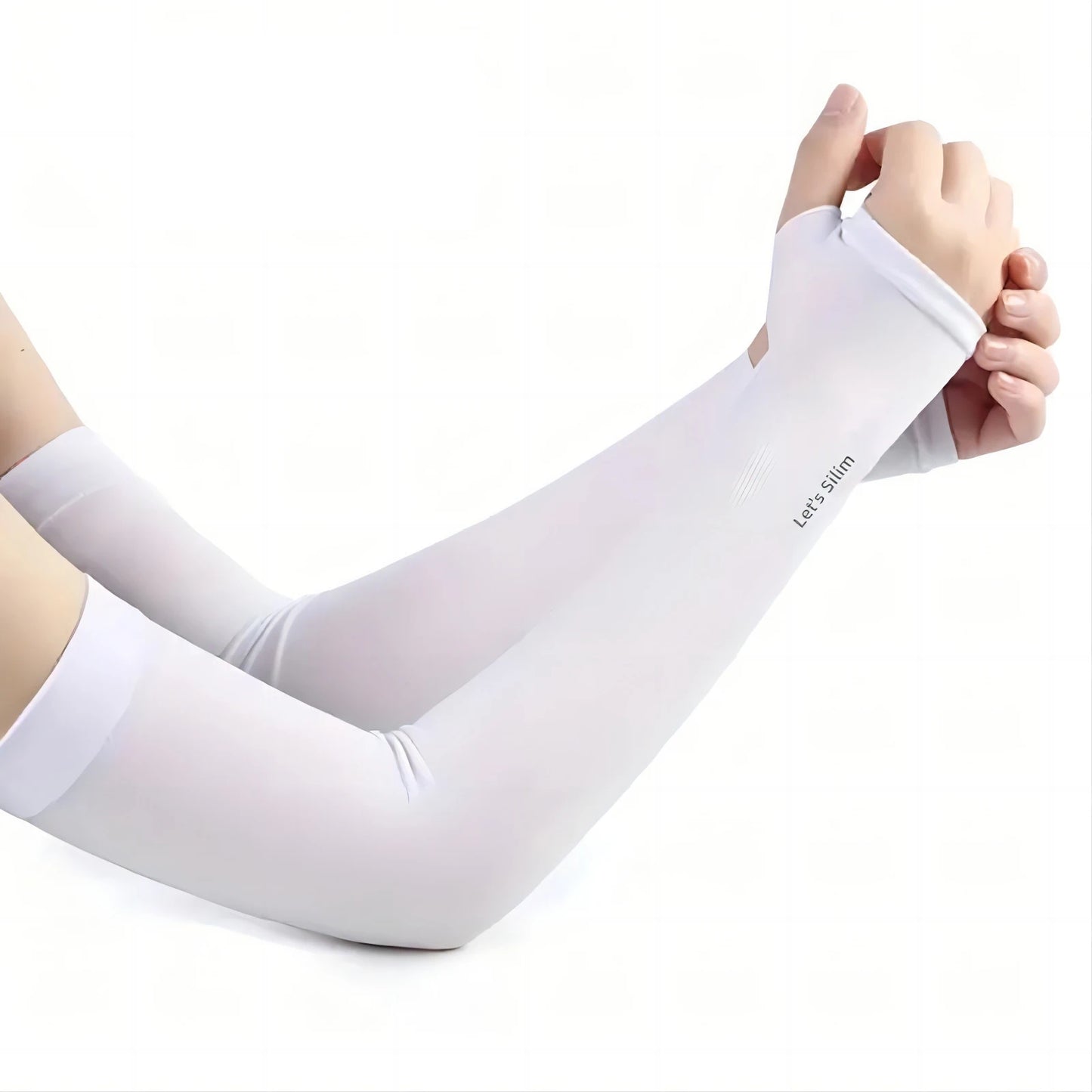 Ice Silk Cool Anti-UV Arm Sleeves Unisex Sun Protection Breathable Covers for Car Driving Motorcycle Cycling