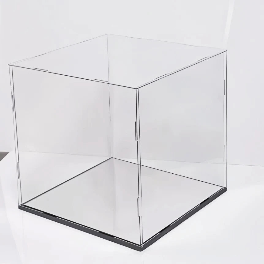 Transparent acrylic display box assembly suitable for basketball, dolls, car models, souvenirs (basketball)