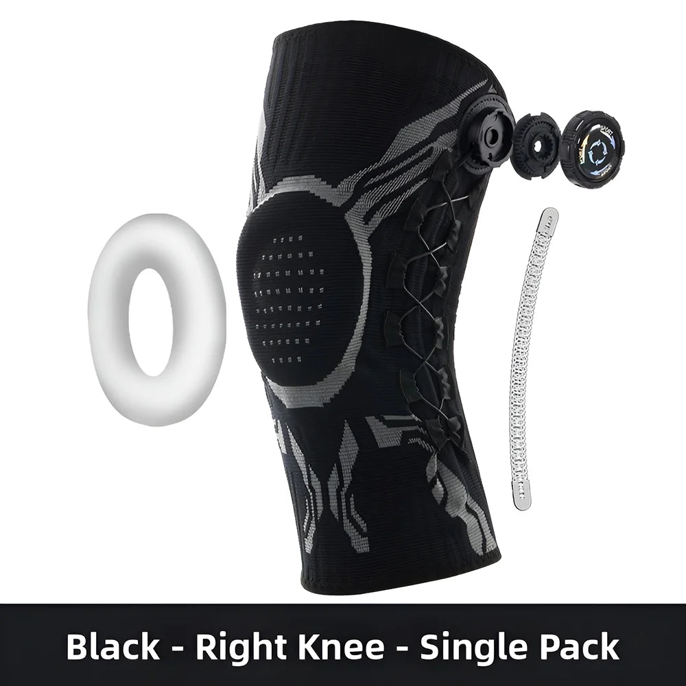 Professional Knee Brace Meniscus Joint Support AdjustableUnisex for Men Women Basketball Running Football Badminton Hiking Sport