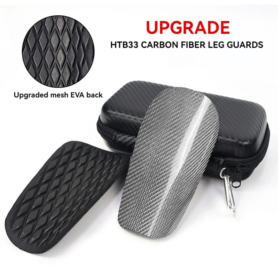 Loogdeel Carbon Fiber Soccer Shin Guards,Super Strong,Ultra Light,Shock Resistance,Air Permeability,Suitable for Adult, Youth