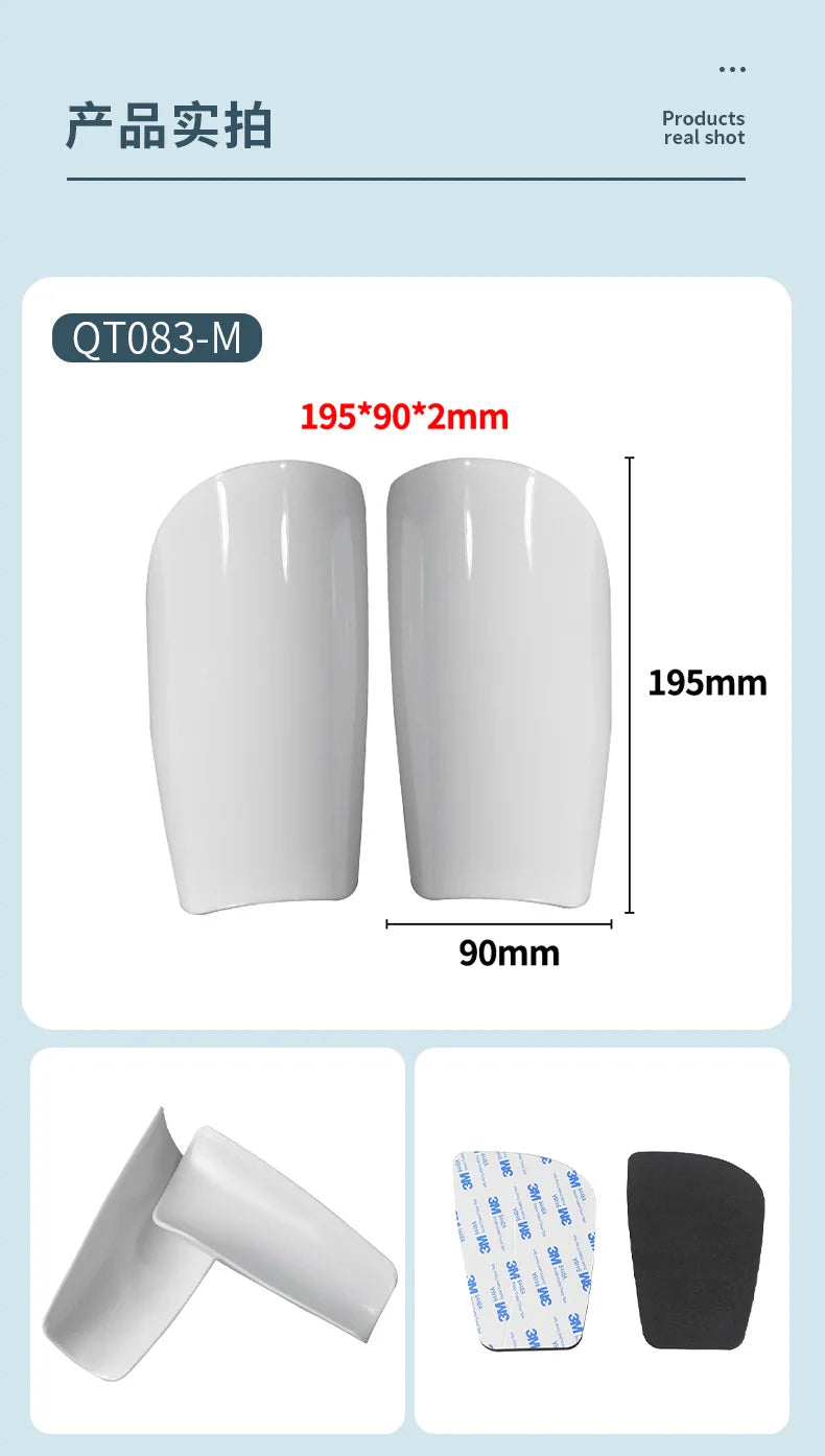 5pairs Sublimation Blank Shin guards Calf guard Leg pads for playing football Transfer by 3D Sublimation Machine DIY Gift