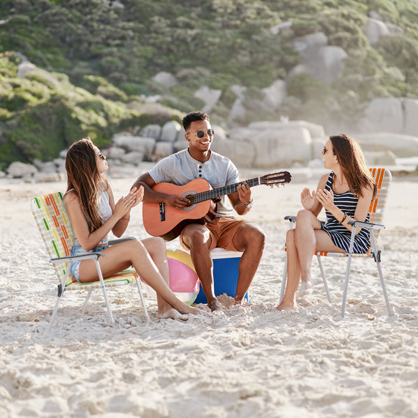 2pcs, Folding Beach Chairs