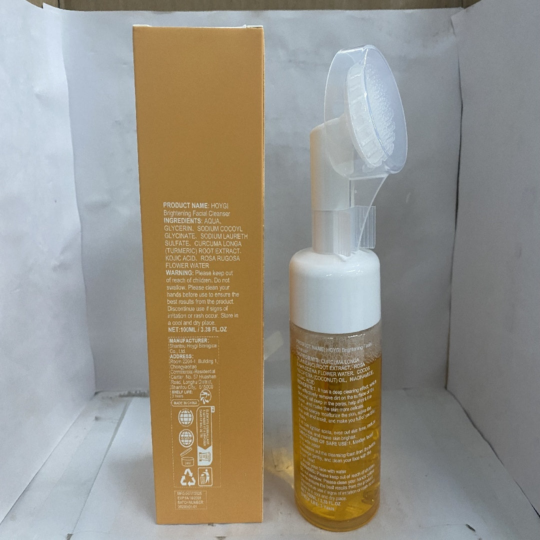 Turmeric Facial Cleanser Deeply Cleanses The Facial Skin, Fades Acne Marks And Acne Marks, And Moisturizes, Brightens And Beautifies The Skin
