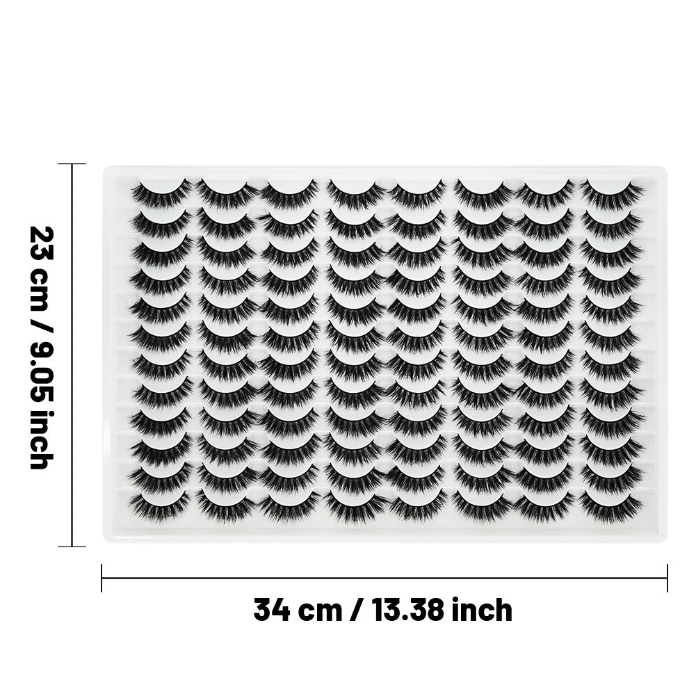 3D False Eyelashes Are Multi-layered, Realistic, Soft And Comfortable