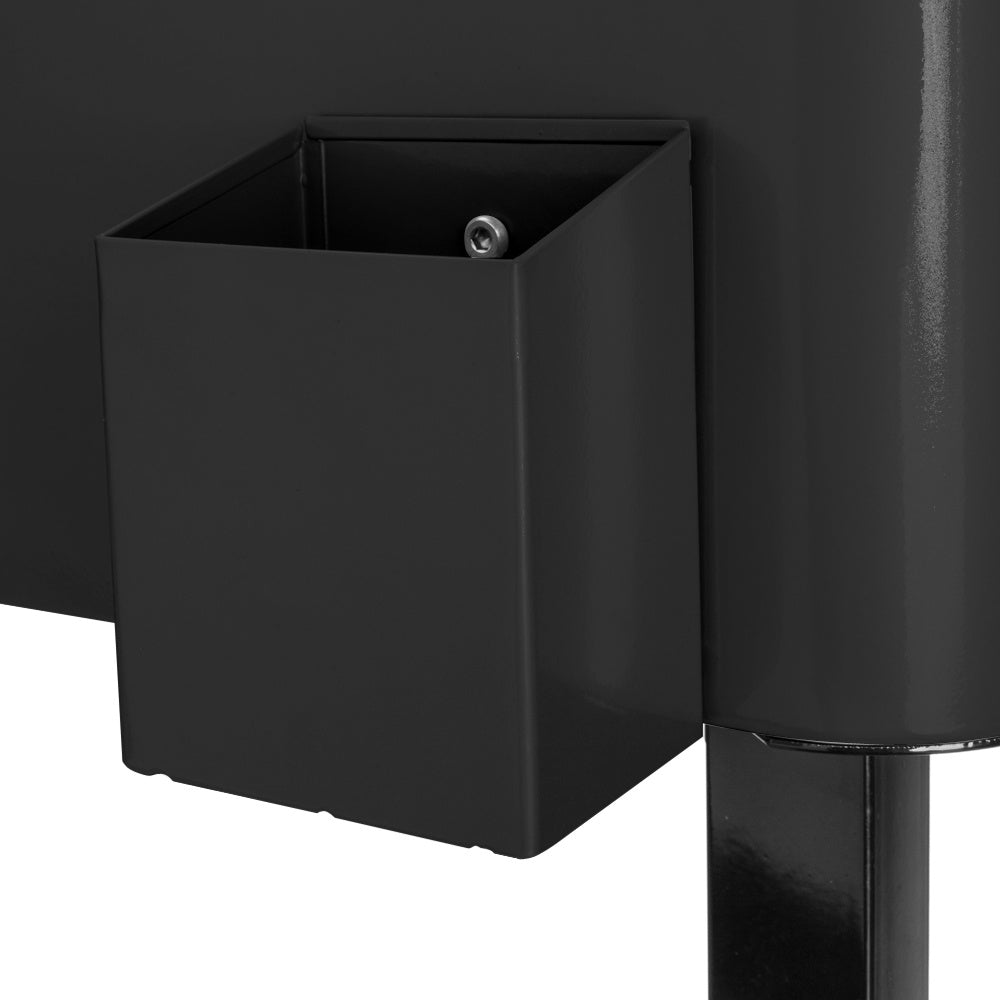 80qt Black Box Body Black Foot Tube Freezing And Insulation Cart