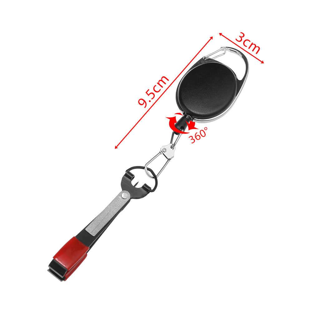 Fishing Quick Knotting Tool with Wire Cutter Pliers
