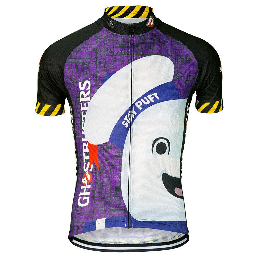 Ghostbusters Stay Puft Men's Cycling Jersey MEDIUM - 50% OFF!