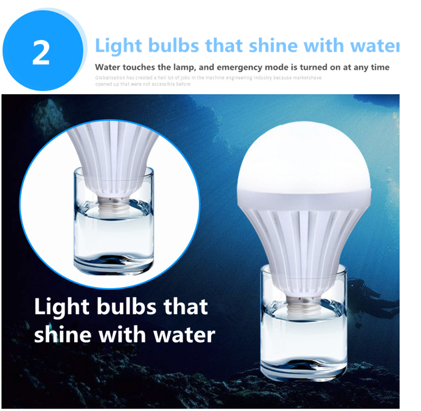 LED Smart Emergency Bulb - Energy Saving Light