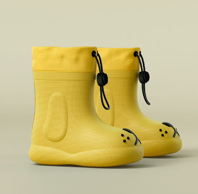 Waterproof Rain Boots for Kids (One Pair)